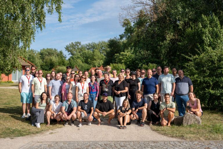 Gruppenfoto des IfG Teams im Waldresort Hainich